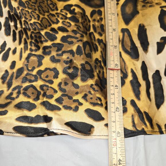 Vintage Rabbit Rabbit Rabbit Designs Women 12 Dress Animal Print Leopard Cheetah - Picture 8 of 14